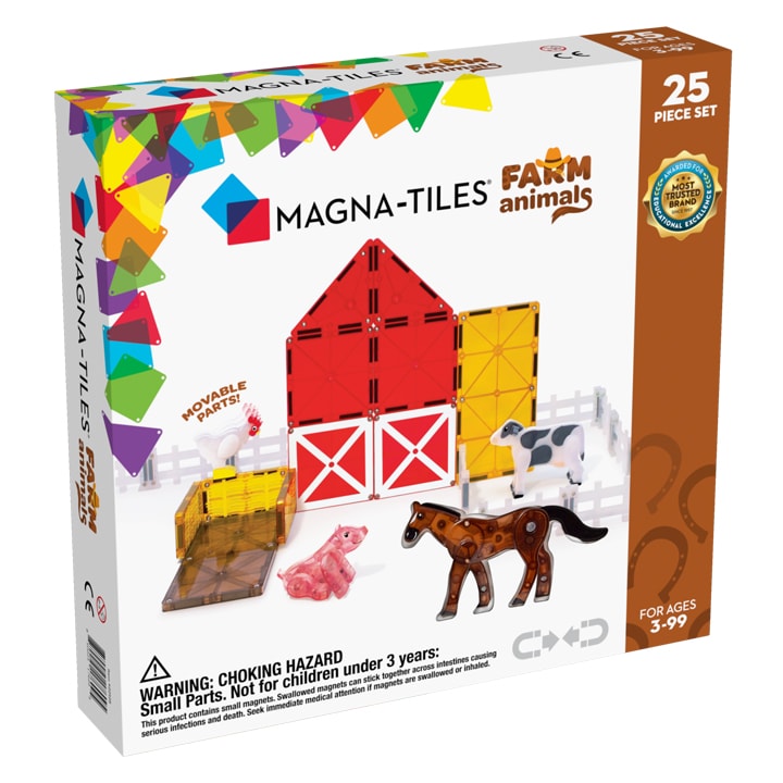 Magna-Tiles - Farm - Magnetisch Speelgoed