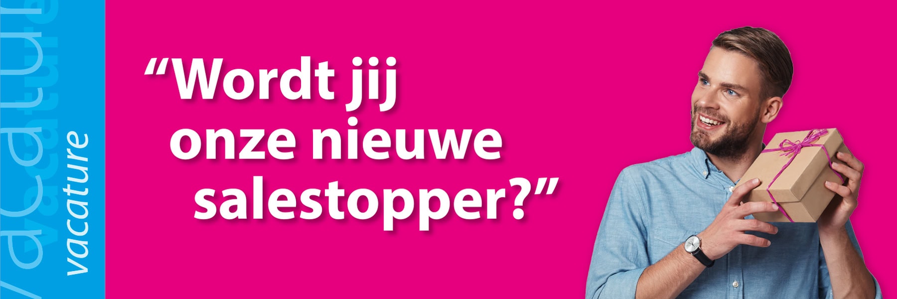 Vacature voor salestopper bij Gestrikt